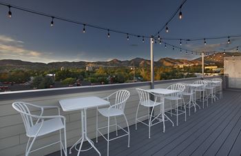 Rooftop deck